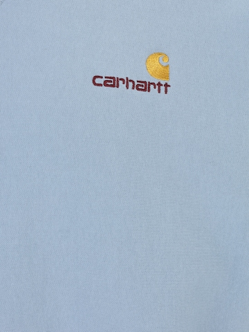 Carhartt WIP Sweatshirt 'American Script' in Blue