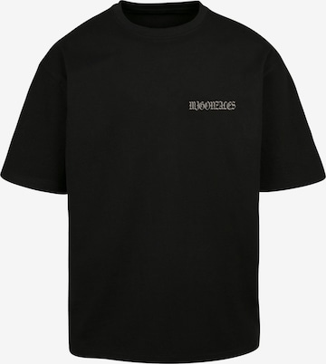 MJ Gonzales Тениска 'Western Bones' в черно: отпред