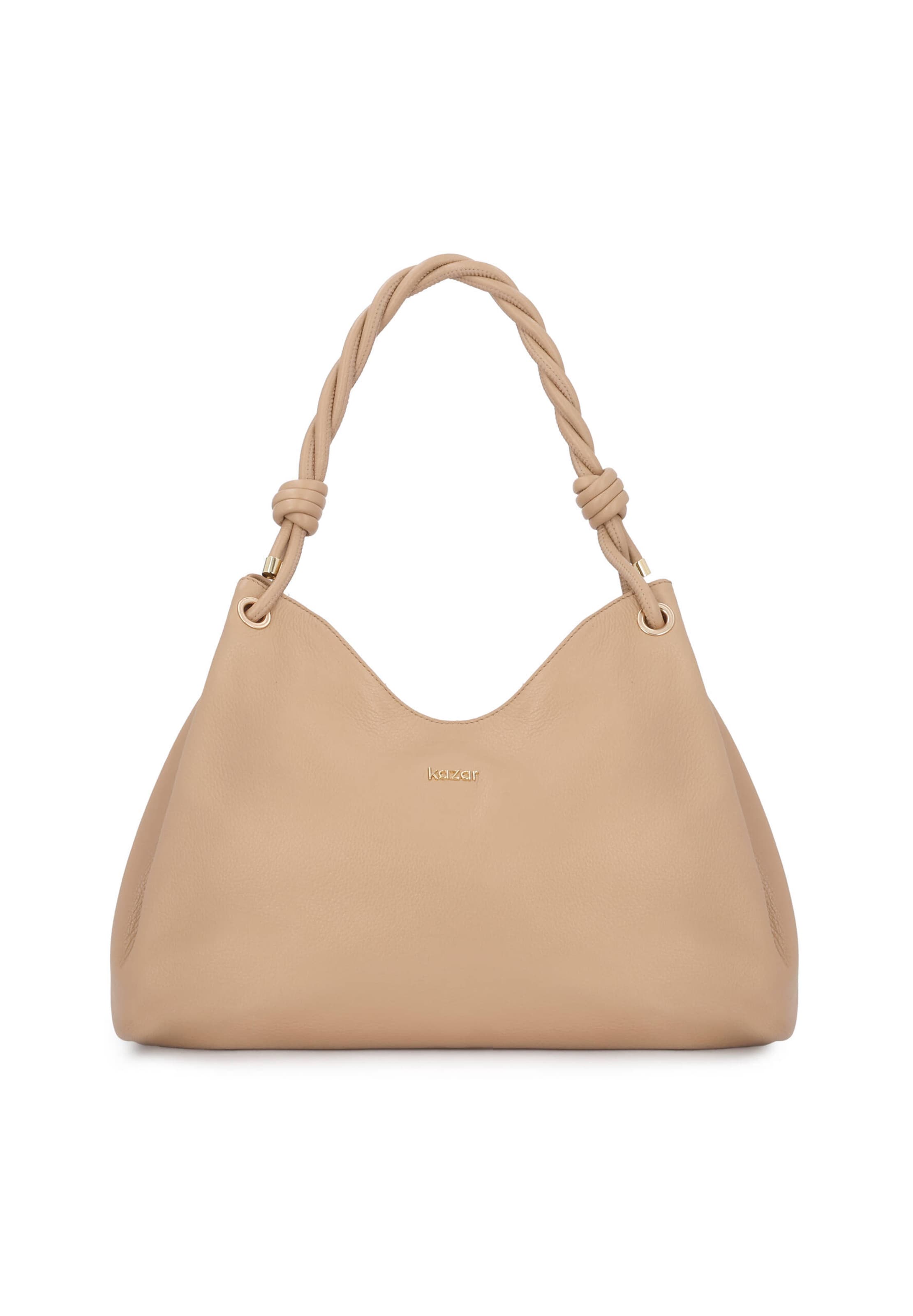 Kazar Kézitáska - bézs: elől