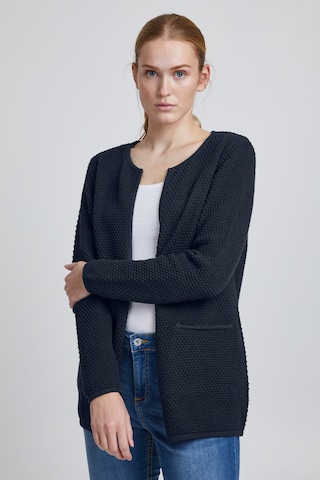 b.young Knit Cardigan 'BYMIKALA' in Black: front