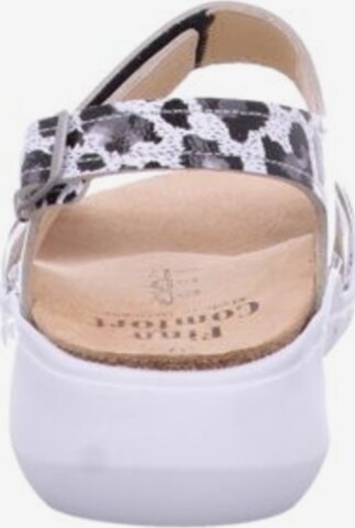 Finn Comfort Strap Sandals in White