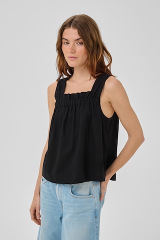 My Essential Wardrobe - Blusa em preto: frente