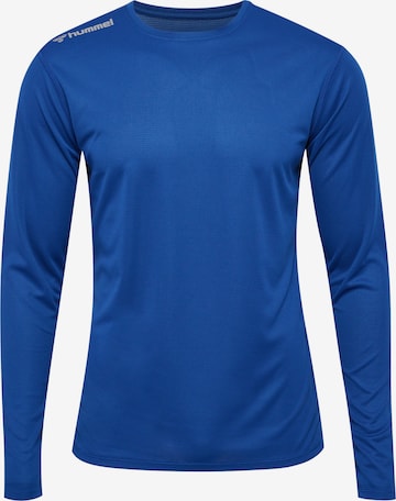 Hummel Funktionsskjorte 'RUN' i blå: forside