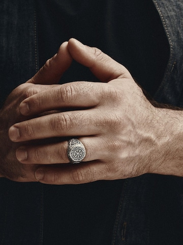 Bague REYTEL en argent : devant