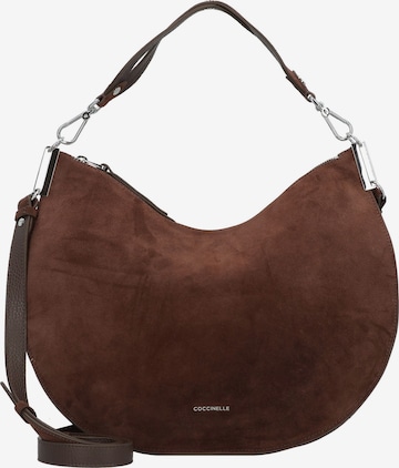 Coccinelle Schoudertas 'Sunup' in Bruin: voorkant