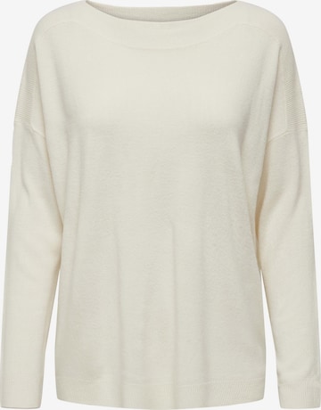 Pull-over 'Amalia' ONLY en blanc : devant