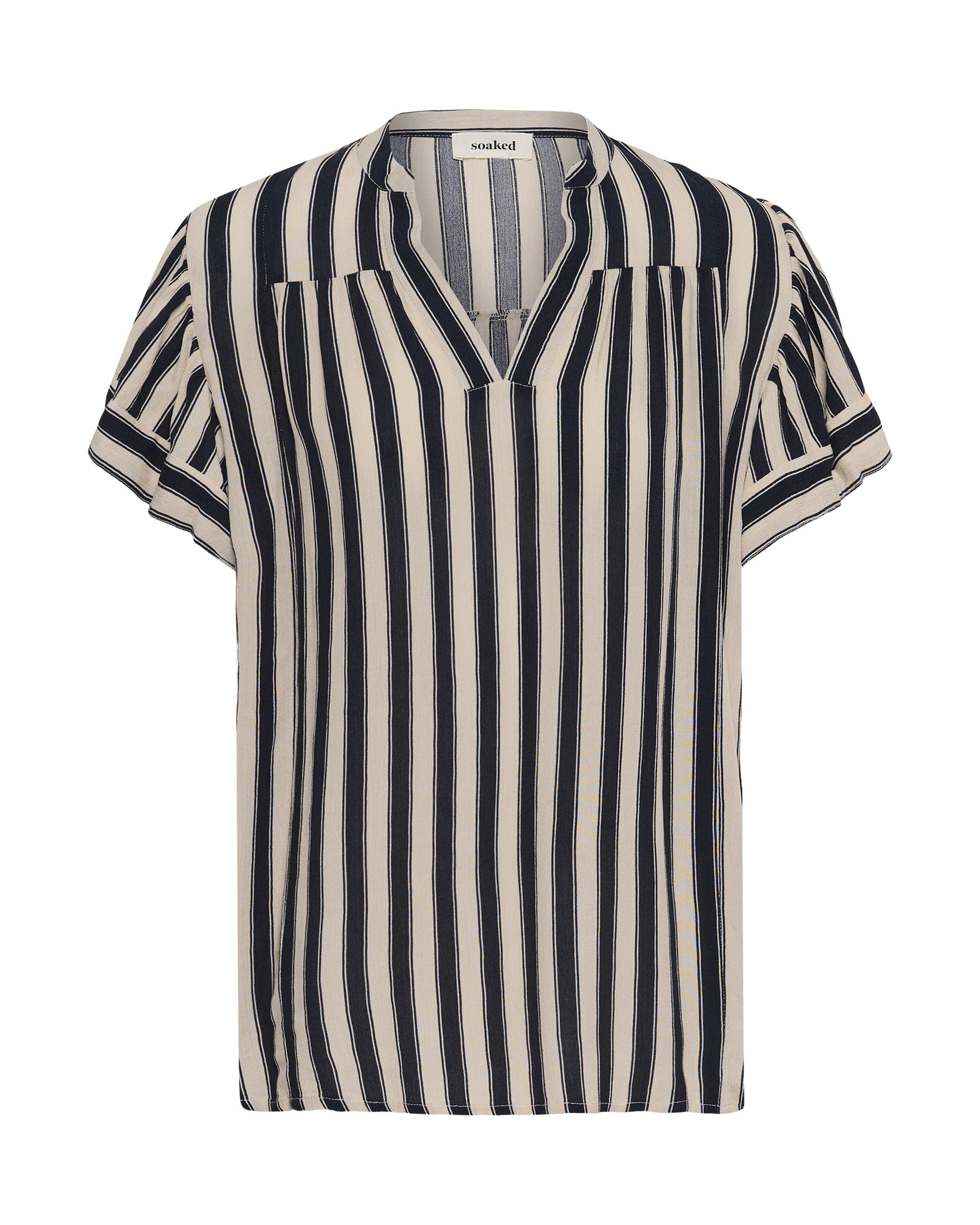 SOAKED IN LUXURY - Blusa en azul: frente