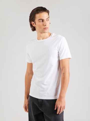 Calvin Klein Μπλουζάκι σε λευκό: μπροστά