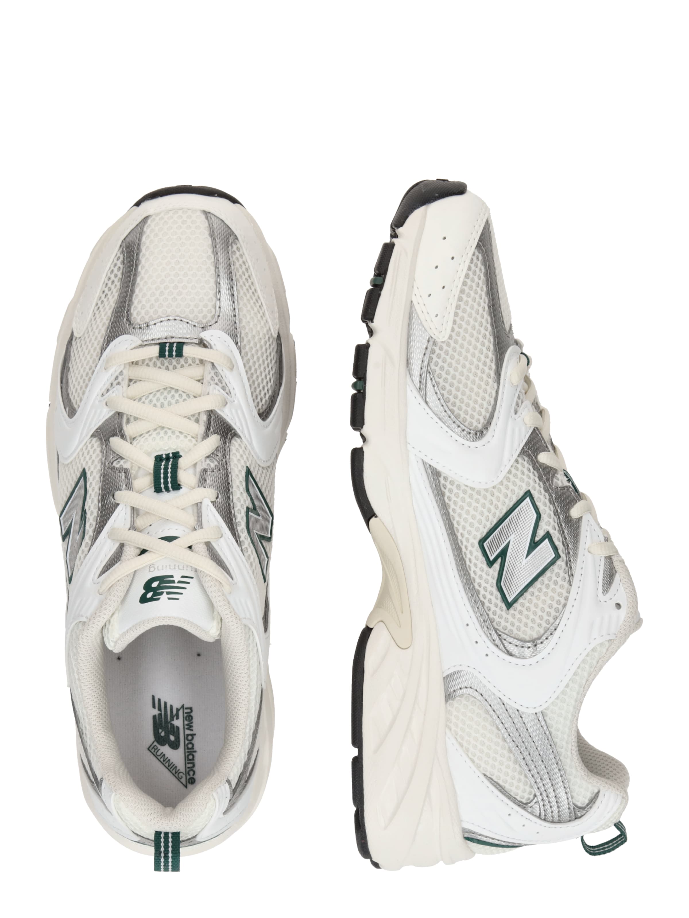 Baskets basses '530' new balance en blanc