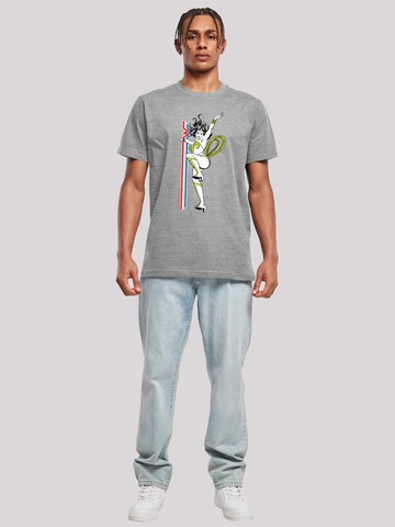 F4NT4STIC Shirt 'DC Comics Wonder Woman Retro Pose' in Grijs