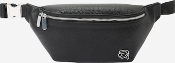 juoda Karl Lagerfeld Rankinė ant juosmens: priekis