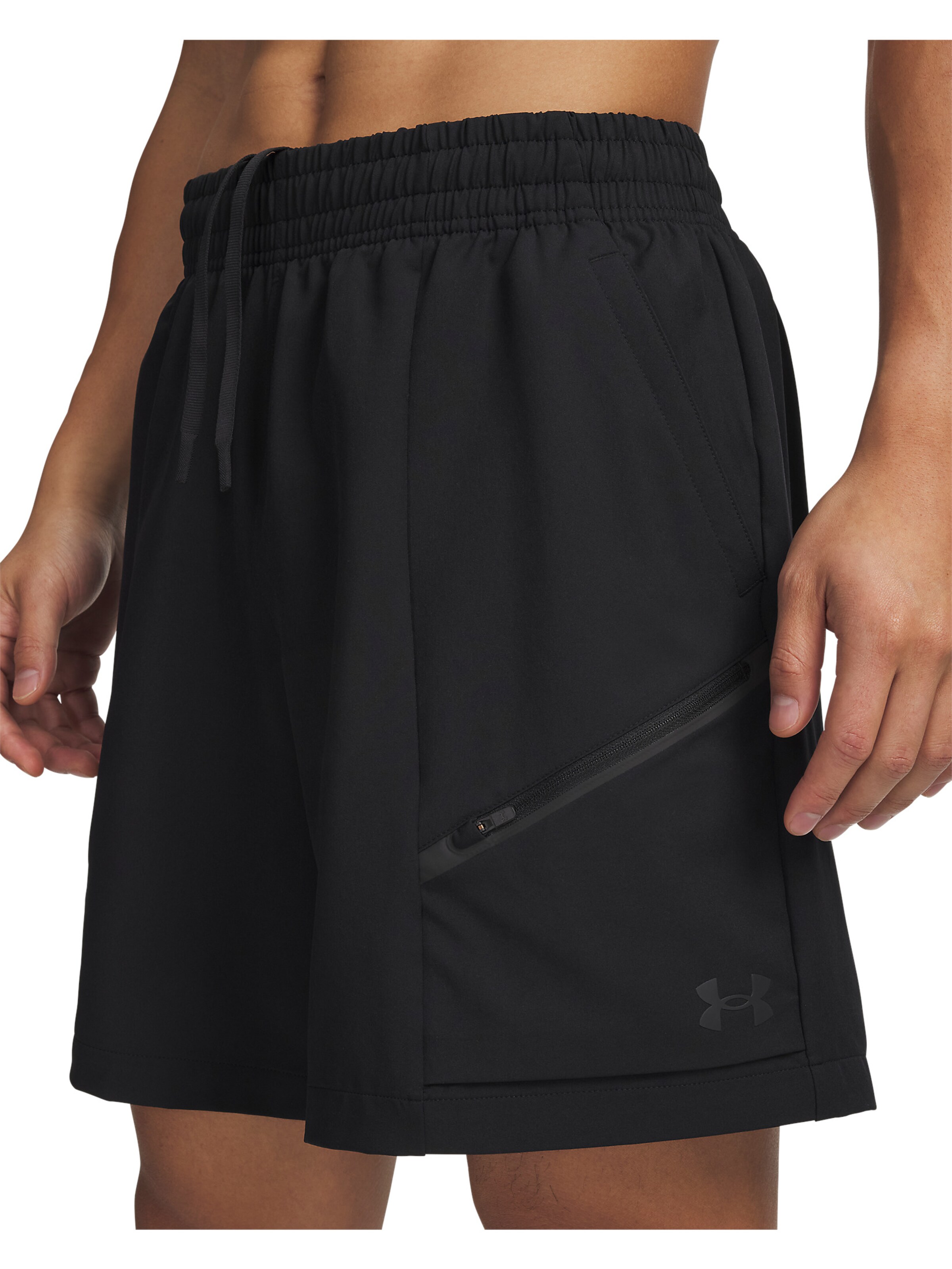UNDER ARMOUR Regular Workout Pants 'Unstoppable' in Black
