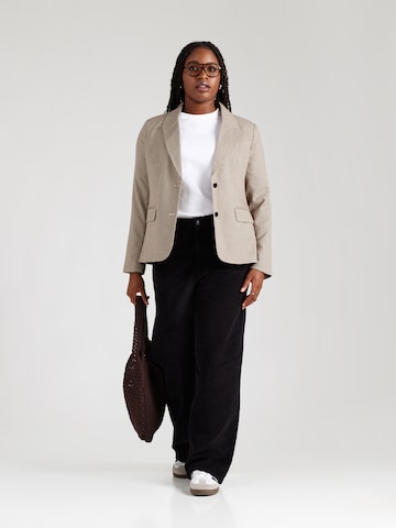 ONLY Carmakoma - Pierna ancha Pantalón 'CARHOPE' en negro