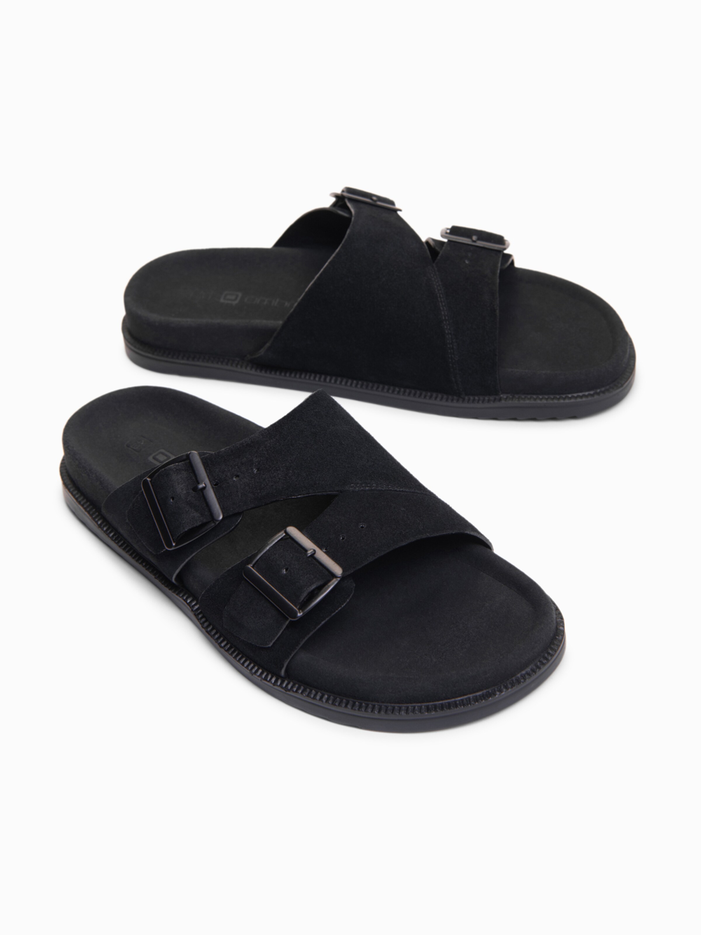 Ombre Mule in Black