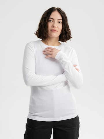 MELA - Camisa 'Dhivya' em branco