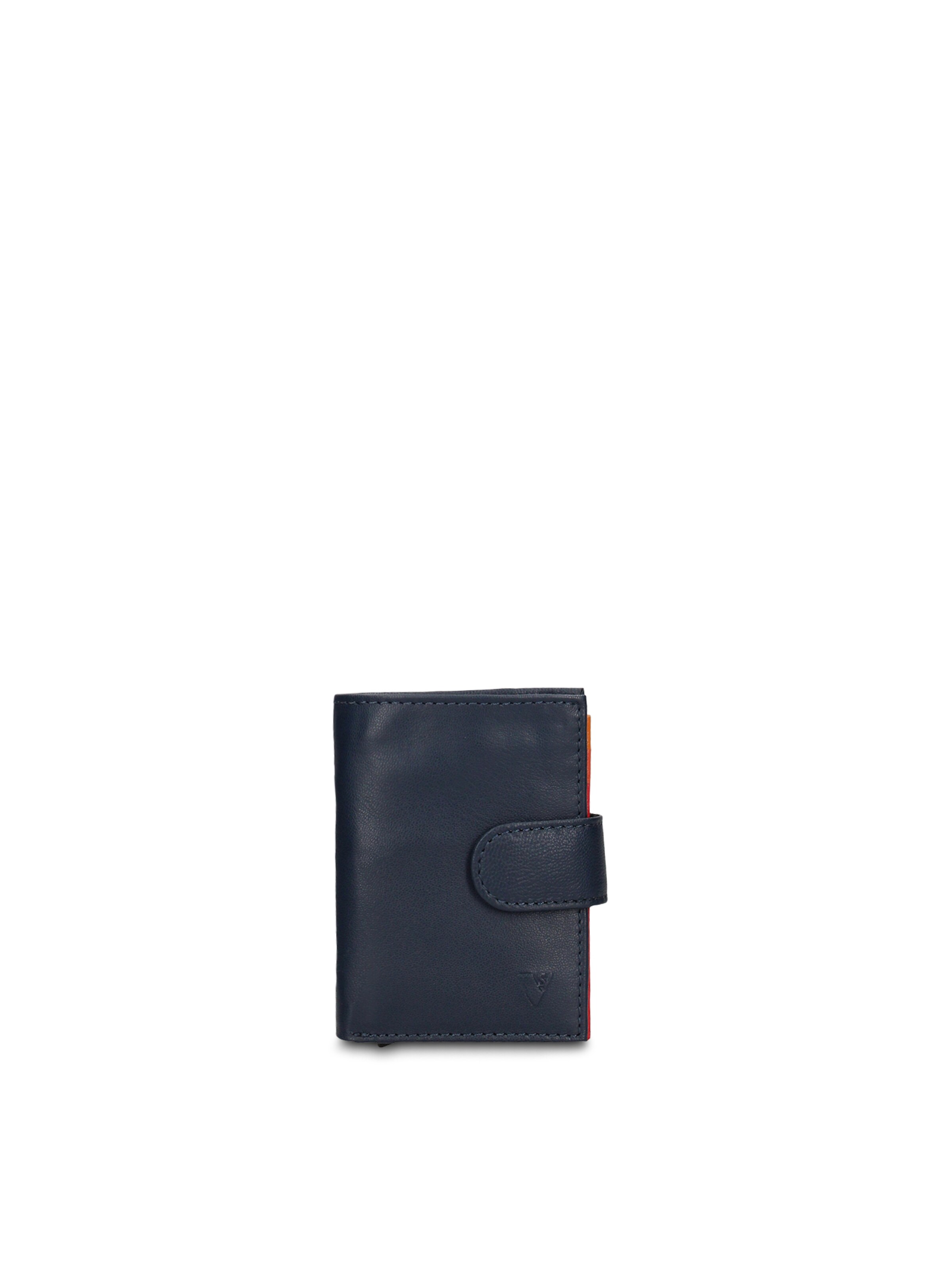 Portamonete di Coveri Collection in blu: frontale