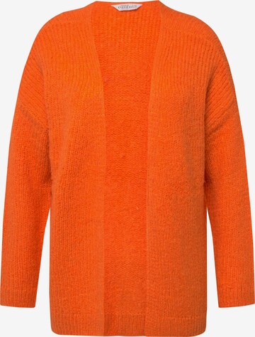 Studio Untold Knit Cardigan in Orange: front