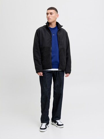 Veste en polaire 'JWHMARVIN' JACK & JONES en noir