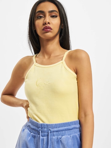 Karl Kani Top in Yellow: front
