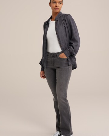 Bootcut Jean WE Fashion en gris