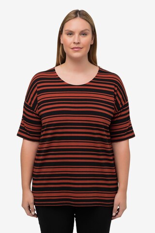 T-shirt Ulla Popken en orange : devant