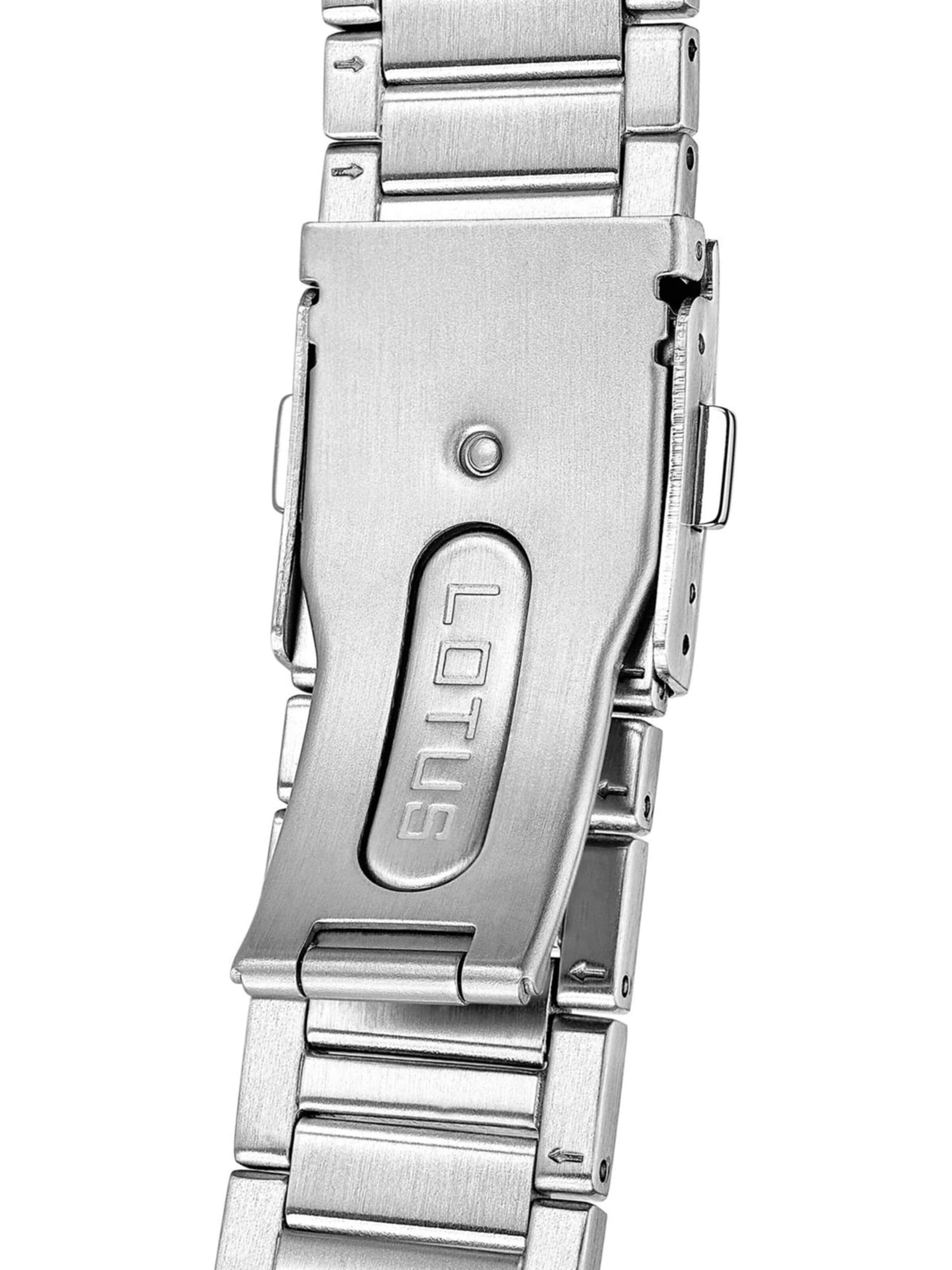 Lotus Analogové hodinky 'Automatic watch Automatico' – stříbrná