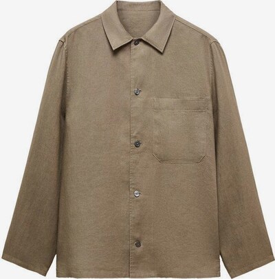 MANGO MAN Button Up Shirt in Khaki, Item view