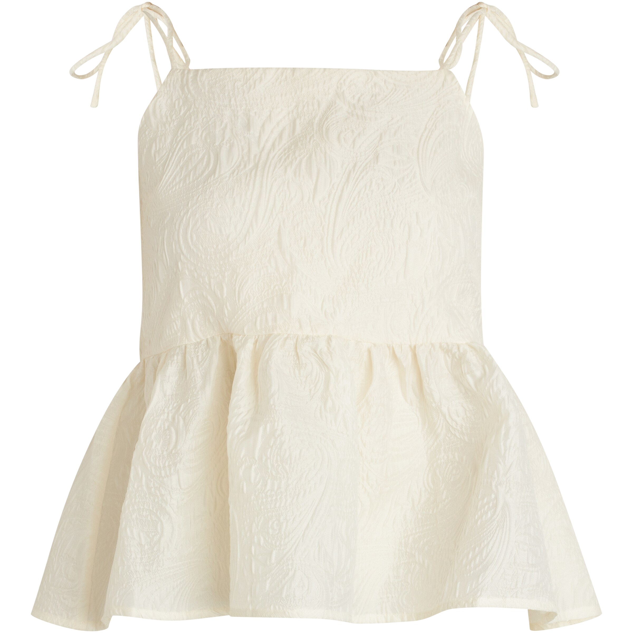 BRUUNS BAZAAR Top 'Magnolia' – béžová: přední strana