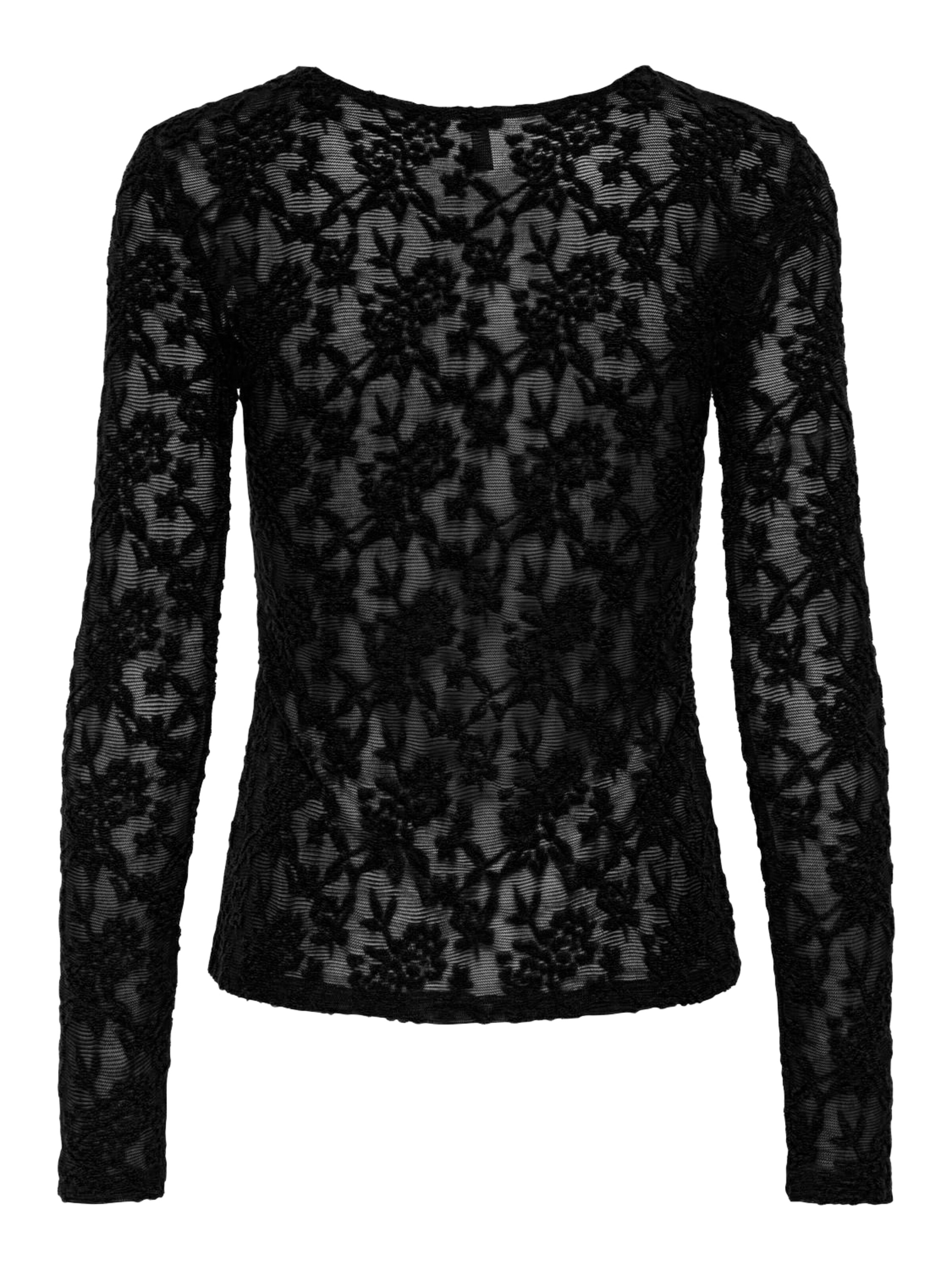 ONLY Shirt in Schwarz