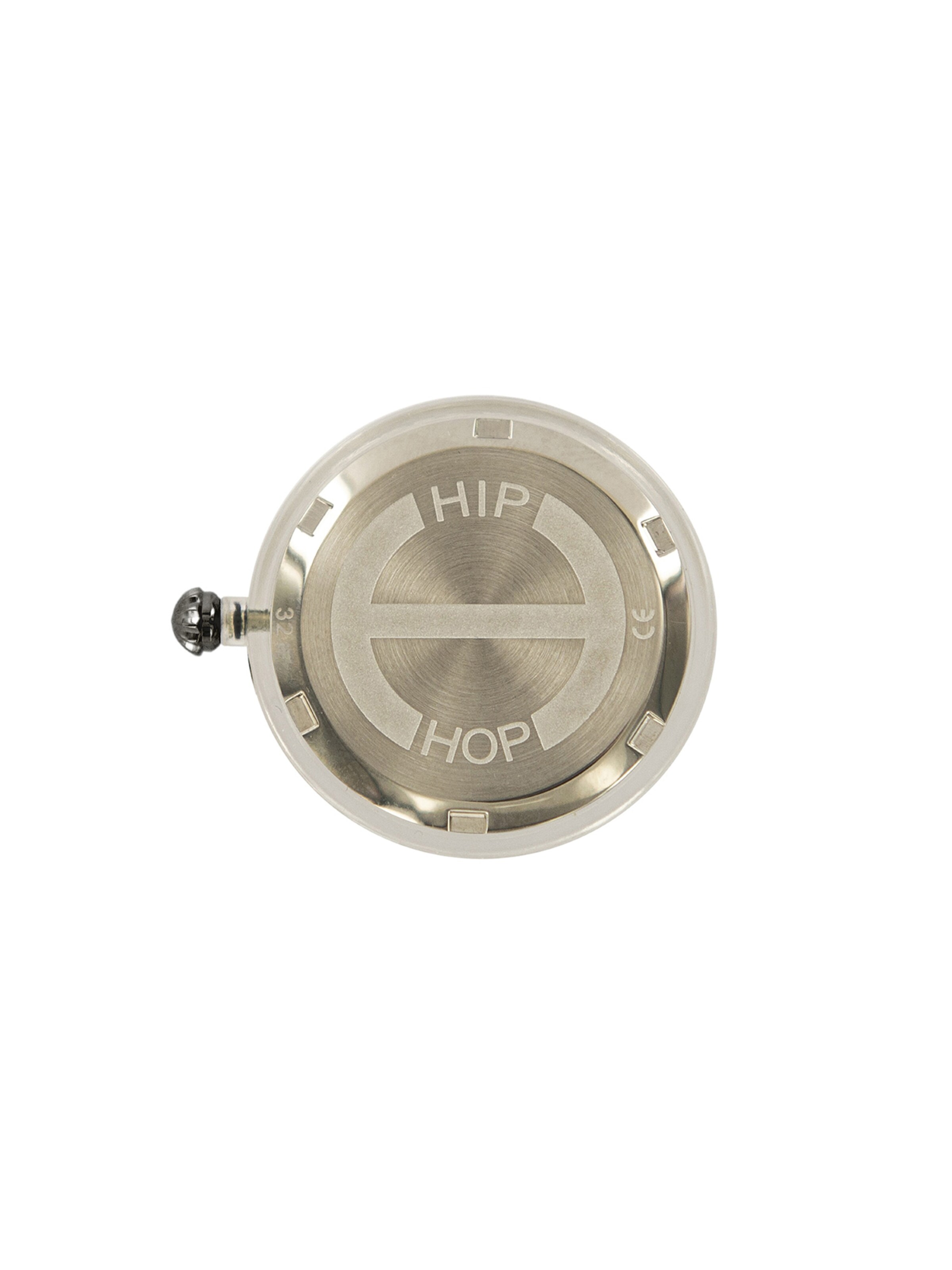 Hip Hop Analoog horloge 'Shimmer Crush' in Zwart