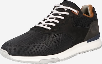 Sneaker bassa di BULLBOXER in nero: frontale