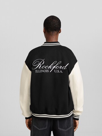 Bershka Between-season jacket in Black
