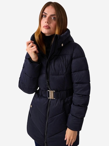 GUESS - Chaqueta de invierno 'NEW IMMA LOGO MIDI P W6BL50 W4144' en azul
