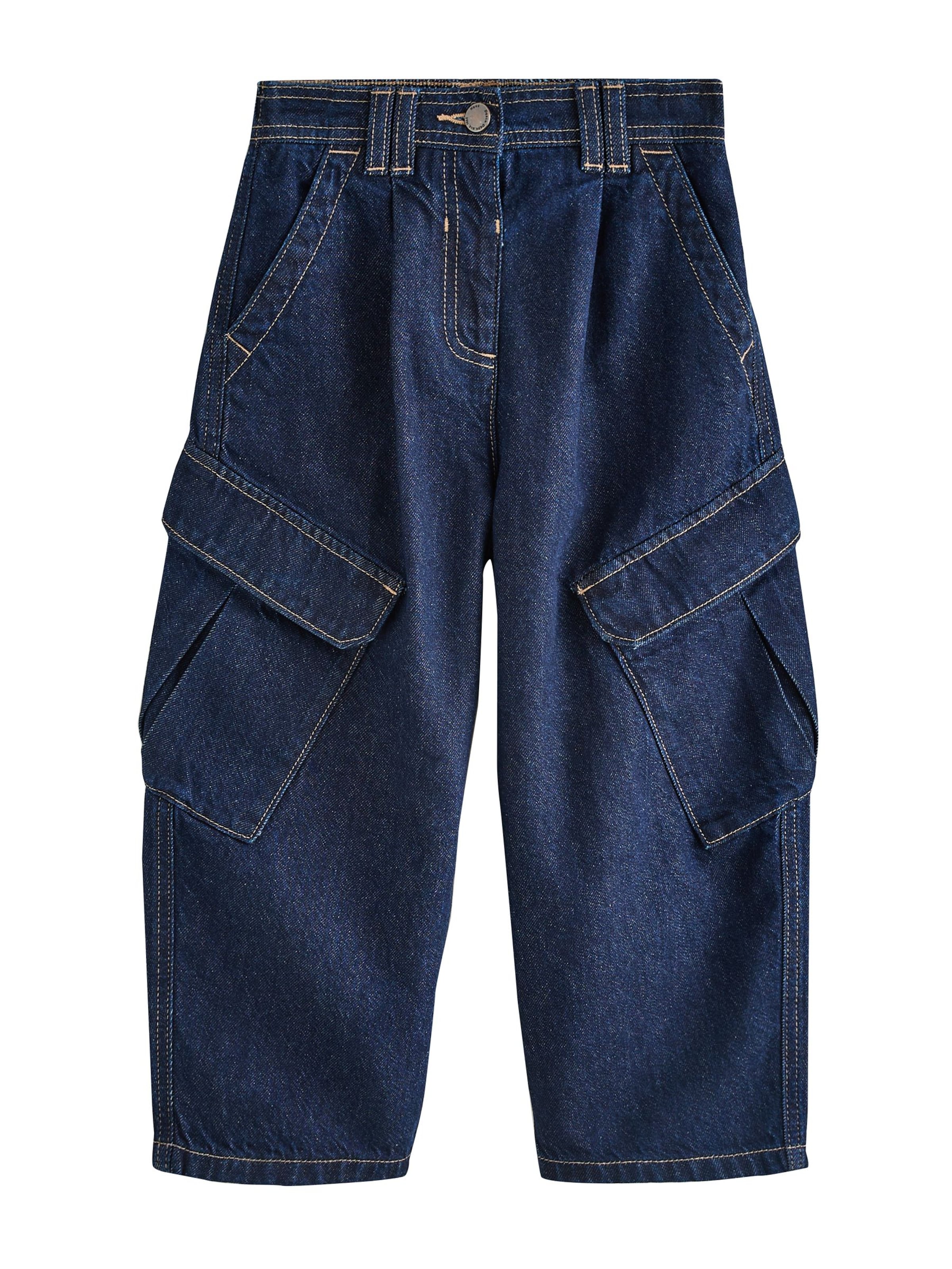 Next - Loosefit Vaquero en azul: frente