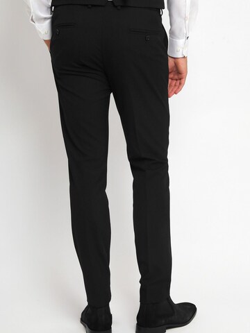 Suitable Slimfit Pantalon in Zwart