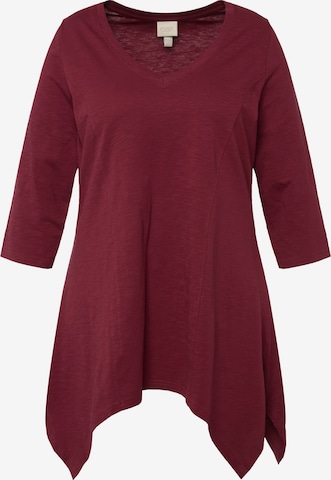 T-shirt Ulla Popken en rouge : devant