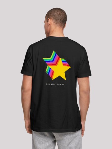 F4NT4STIC T-Shirt 'Happy People Only' in Schwarz