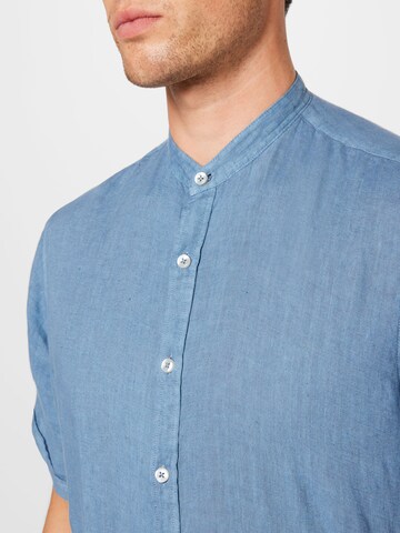 BRAX Regular fit Overhemd 'Lionel' in Blauw