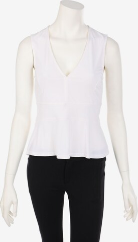 BCBGMAXAZRIA Top XXS in Weiß: predná strana