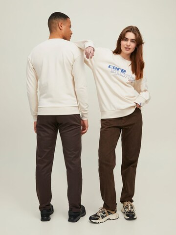 JACK & JONES Sweatshirt in Beige