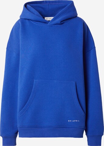 OH APRIL Sweatshirt in Blauw: voorkant