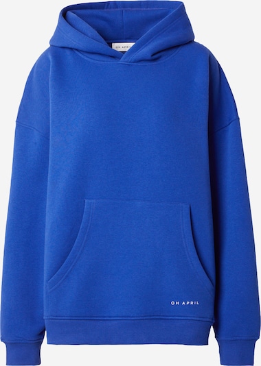 OH APRIL Sweatshirt in blau / weiß, Produktansicht