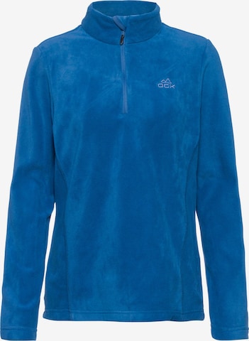 OCK Sportpullover in Blau: Vorderseite