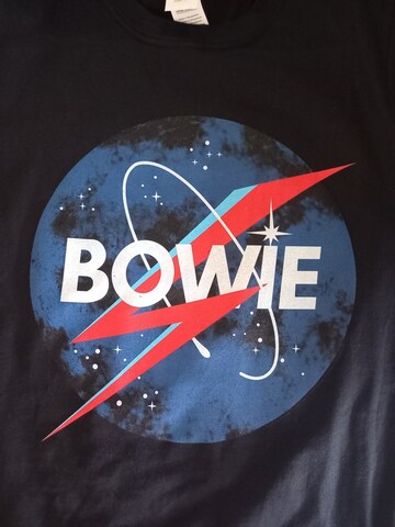 Rockshirts Koszulka 'David Bowie  T-Shirt' w kolorze czarny