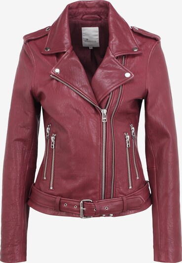 Goosecraft Lederjacke in rot, Produktansicht