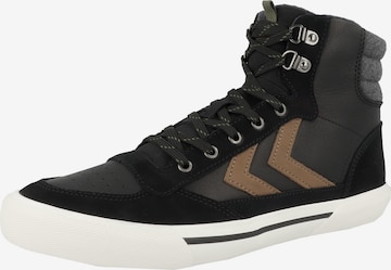 Hummel High-Top Sneakers 'Stadil' in Black: front