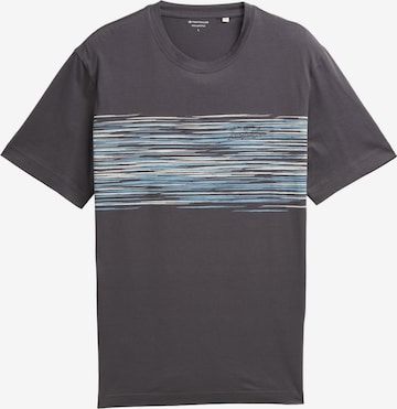 T-Shirt TOM TAILOR en gris : devant
