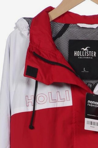HOLLISTER Jacket & Coat in L in Red