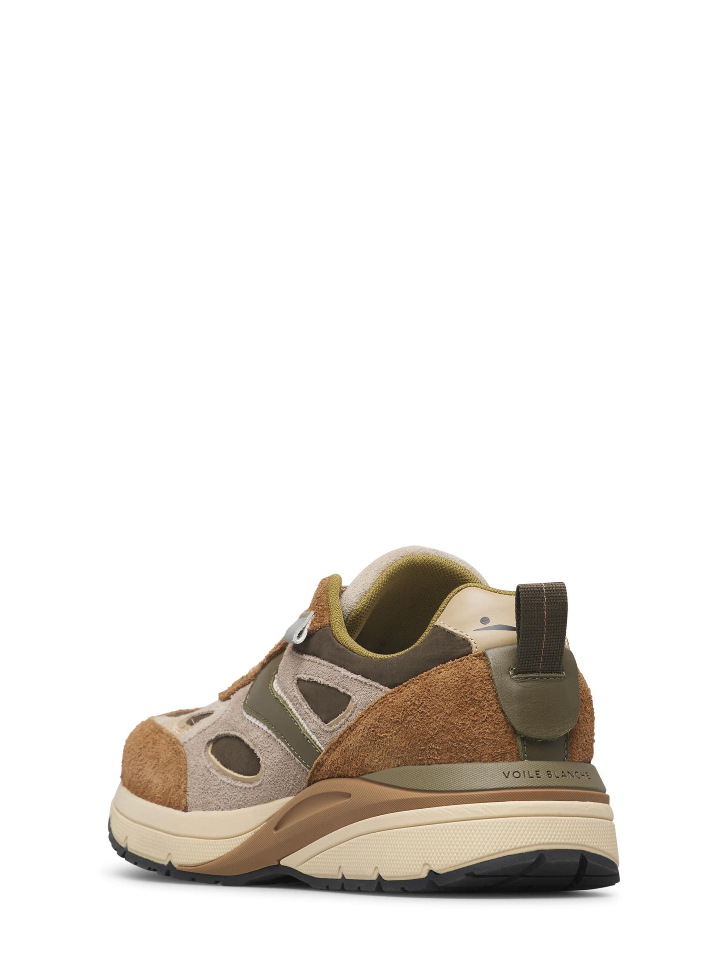 Voile blanche Platform trainers 'HAYDEN.' in Brown