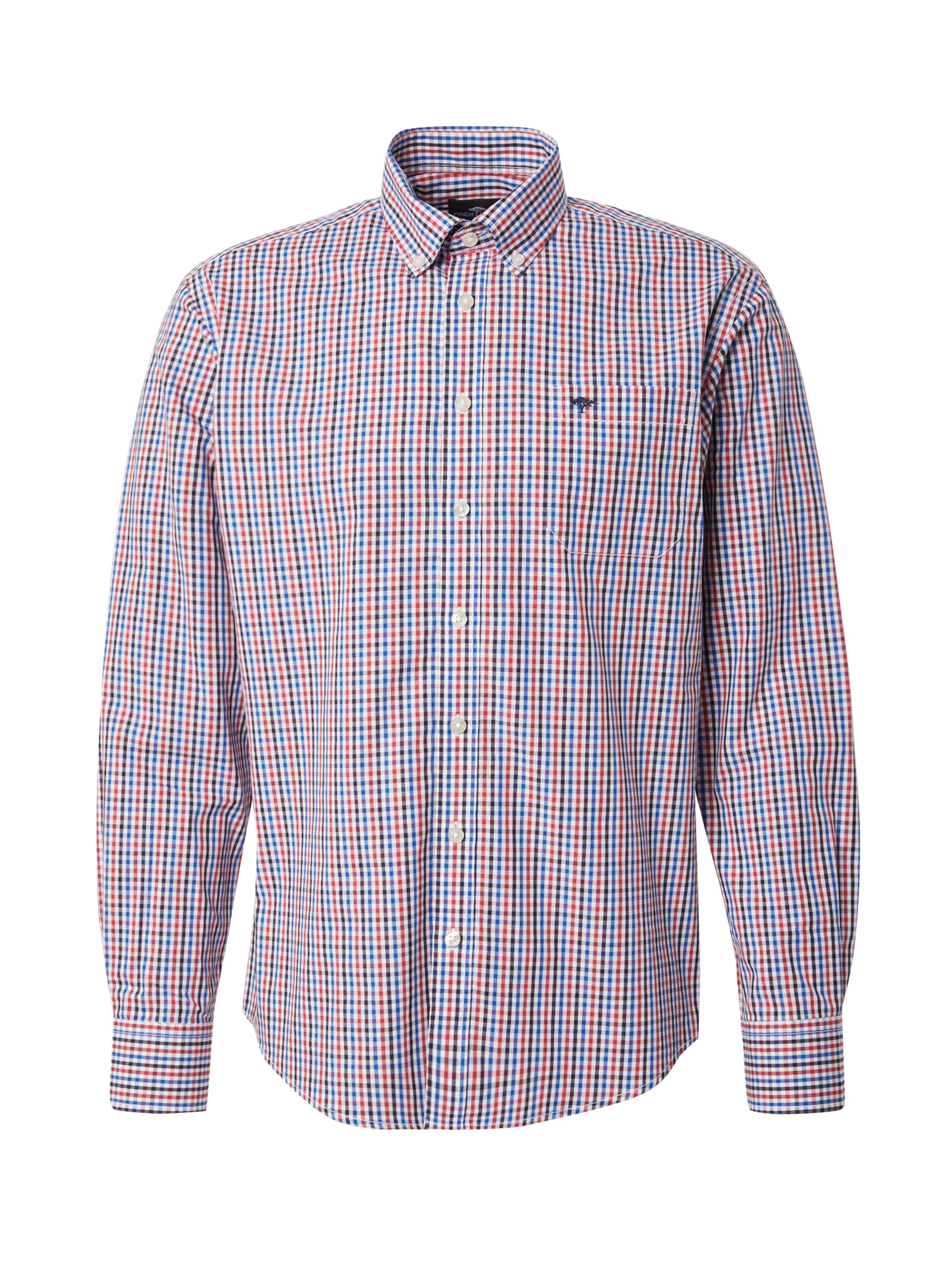 FYNCH-HATTON Regular fit Πουκάμισο σε κόκκινο: μπροστά